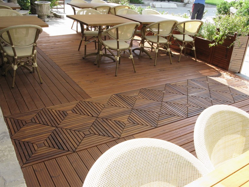 THERMOWOOD ÇAM VE İROKO DECK UYGULAMA